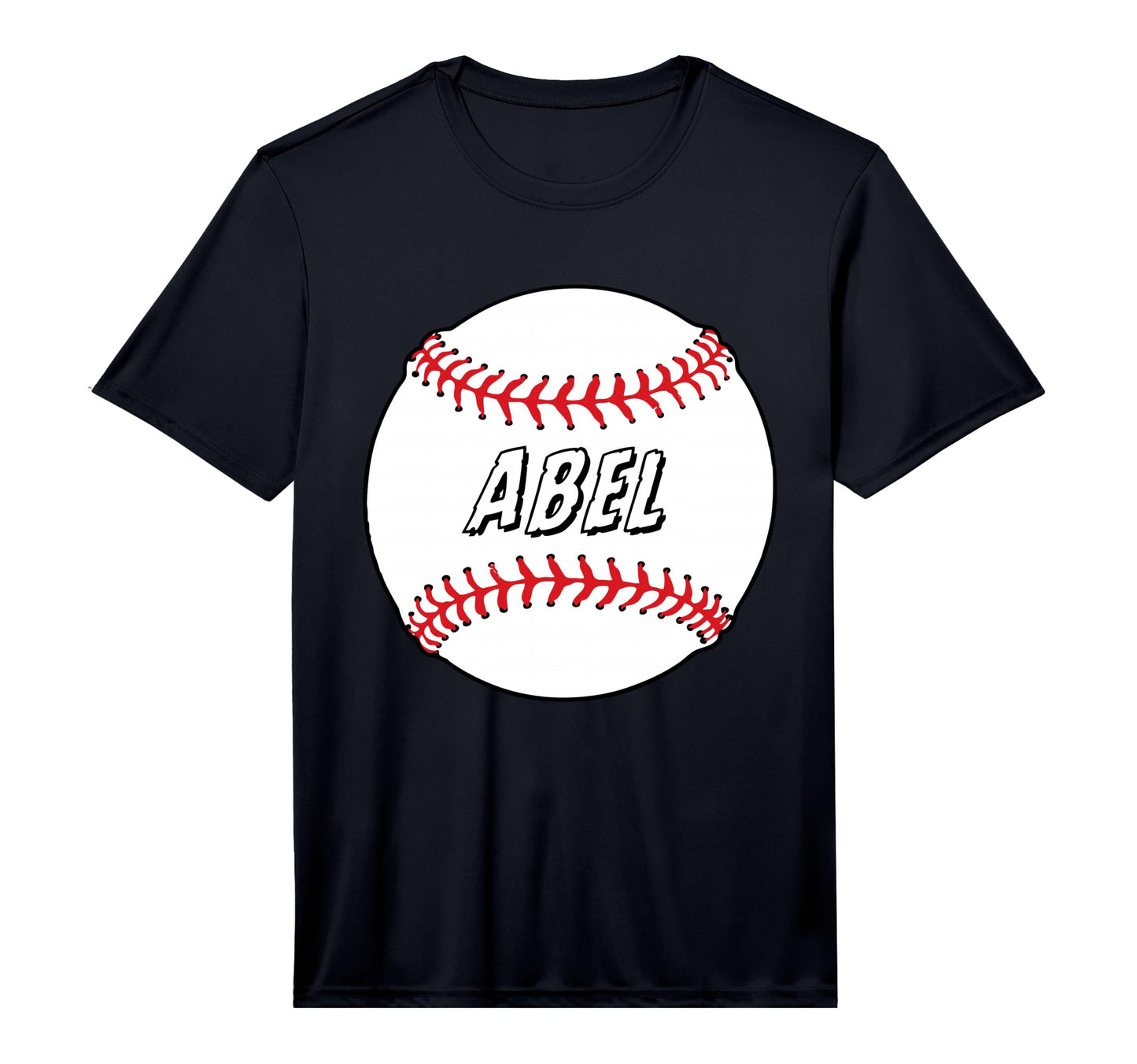 Novelty Personalized Name Abel Sports T-Shirt - Custom Art Print Unisex - T-Shirt, Sweatshirt, Hoodie