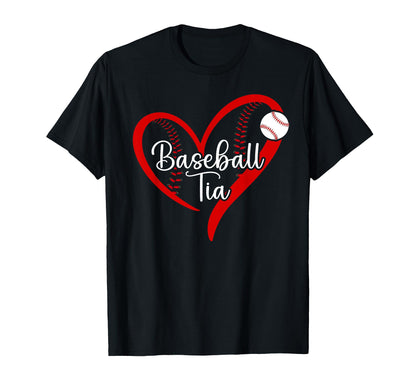 Baseball Tia Heart Tia Baseball T-Shirt - Aesthetic Graphic for Adults - T-Shirt, Sweatshirt, Hoodie