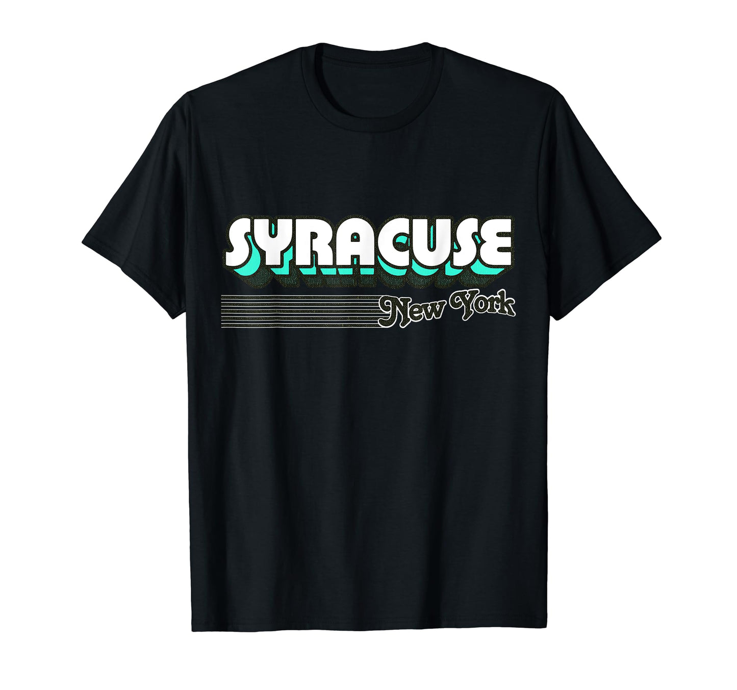 Syracuse New York Stripes T-Shirt - Unique Graphic Men Women - T-Shirt, Sweatshirt, Hoodie