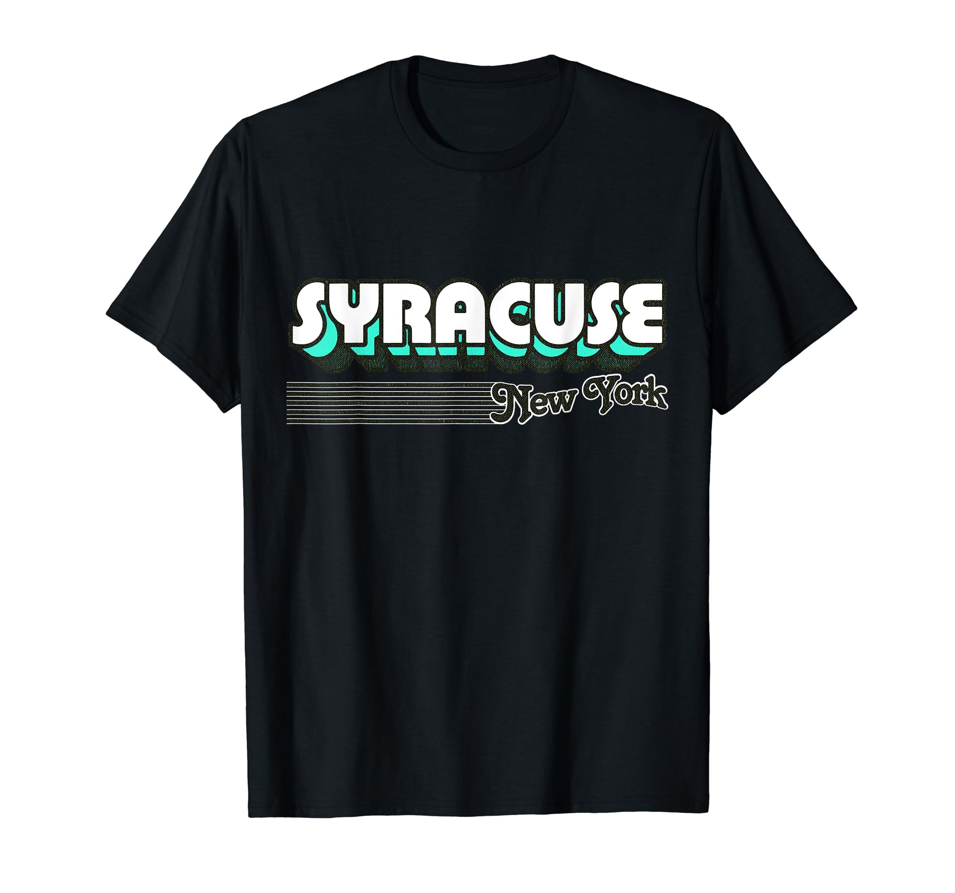 Syracuse New York Stripes T-Shirt - Unique Graphic Men Women - T-Shirt, Sweatshirt, Hoodie