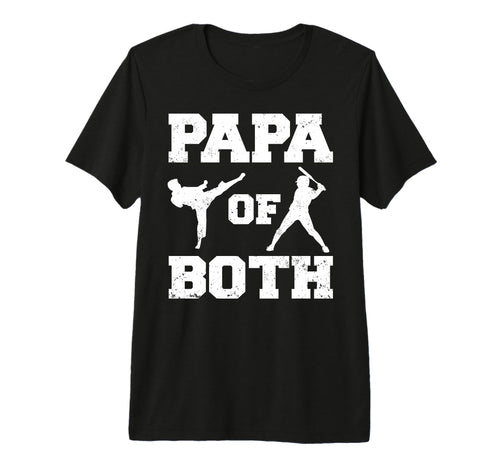 Mens Papa Both Funny Baseball And T-Shirt - Minimalist Print Men Women - T-Shirt, Sweatshirt, Hoodie