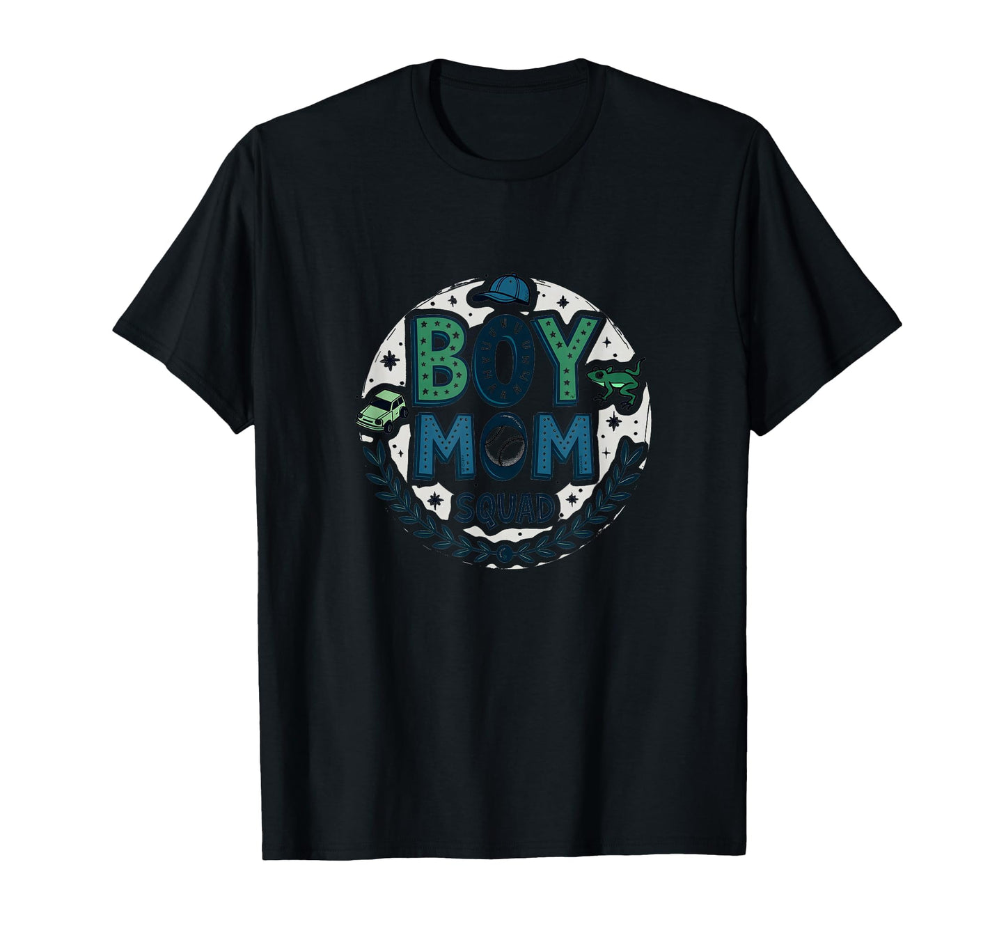 Mom Squad Proud Mama Baseball Cap Frog T-Shirt - Unique Graphic Men Women - T-Shirt, Sweatshirt, Hoodie