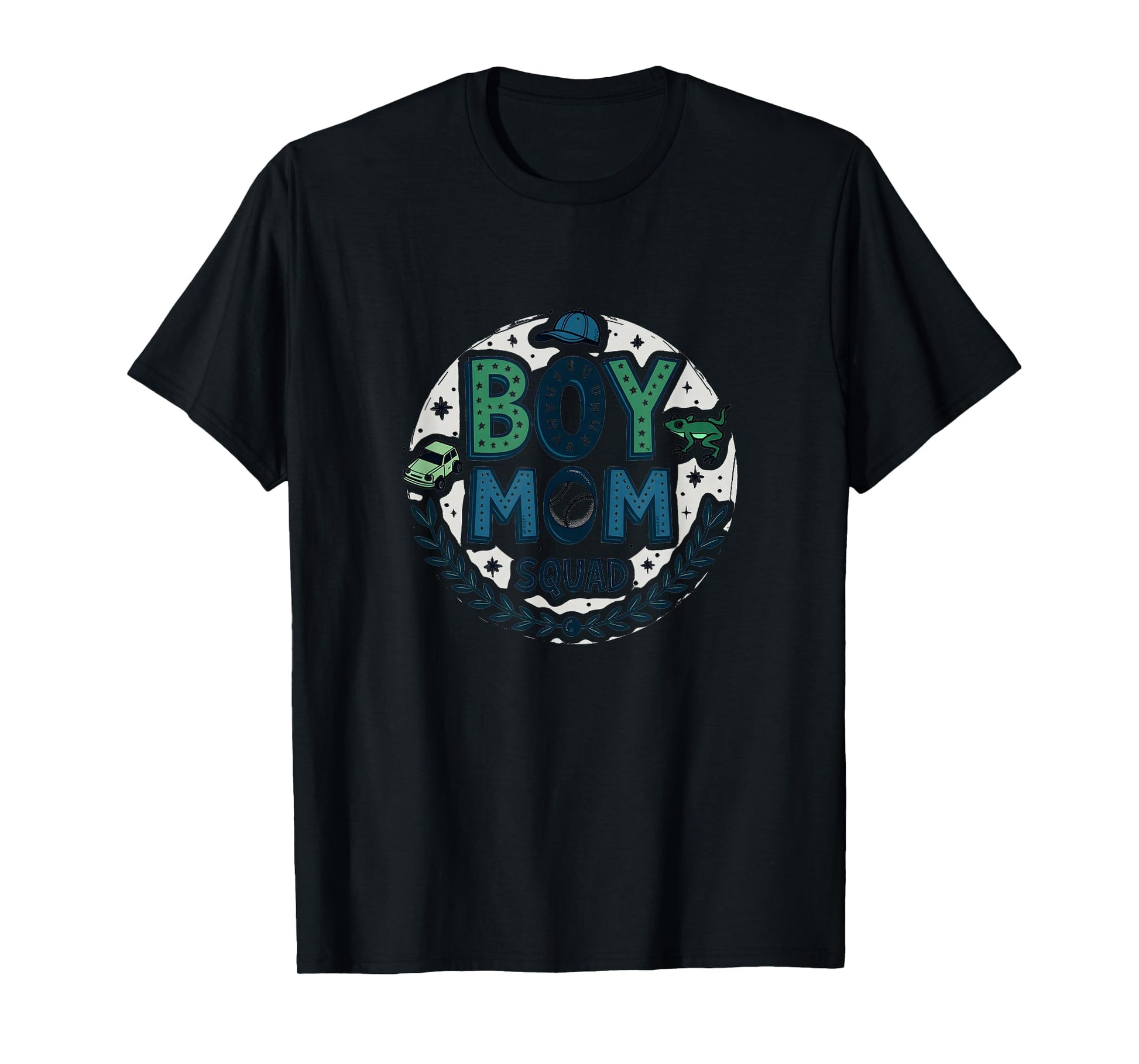 Mom Squad Proud Mama Baseball Cap Frog T-Shirt - Unique Graphic Men Women - T-Shirt, Sweatshirt, Hoodie
