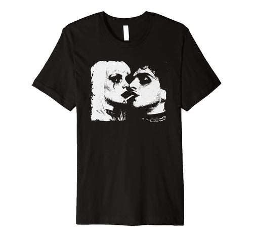 Goth Punk Rock Emo Y2K 90S Aesthetic T-Shirt - Custom Art Print for Adults - T-Shirt, Sweatshirt, Hoodie