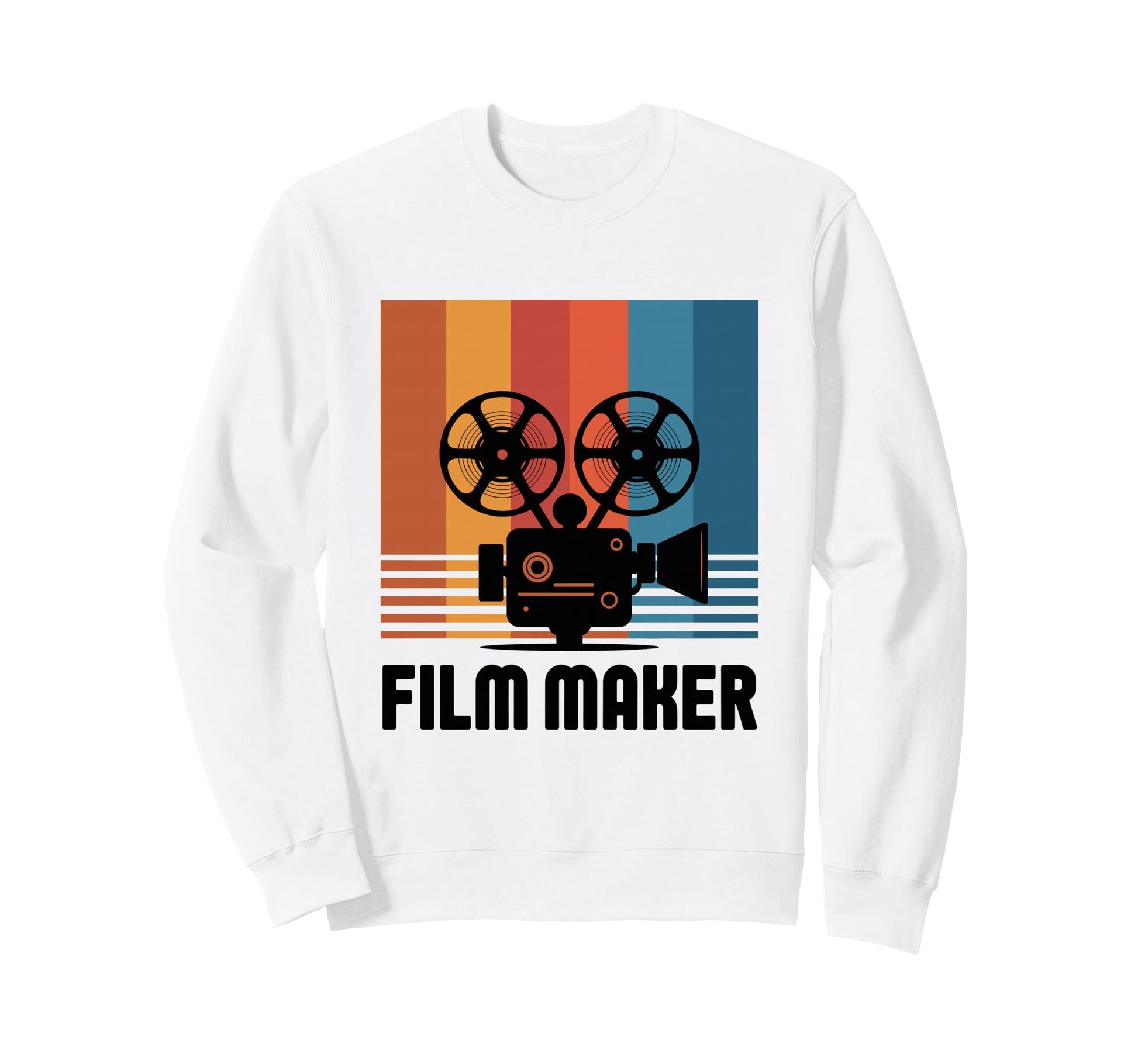 Film Maker Camera Filmmaking Crew Sweatshirt - Streetwear Style Unisex - T-Shirt, Sweatshirt, Hoodie