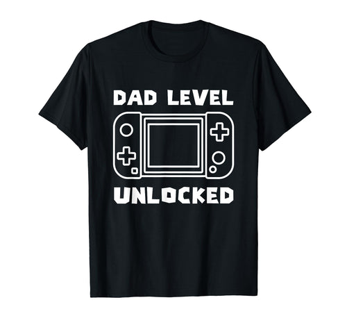 Funny Dad Level Unlocked New Dad Gamer T-Shirt - Trendy Graphic Men Women - T-Shirt, Sweatshirt, Hoodie
