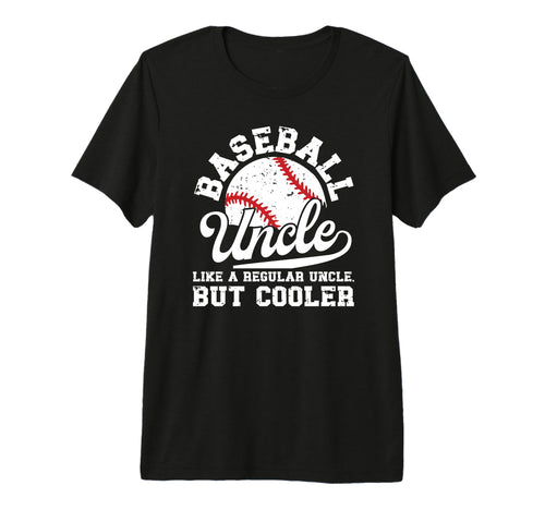 Mens Baseball Uncle Baseball Player T-Shirt - Graphic Print for Adults - T-Shirt, Sweatshirt, Hoodie