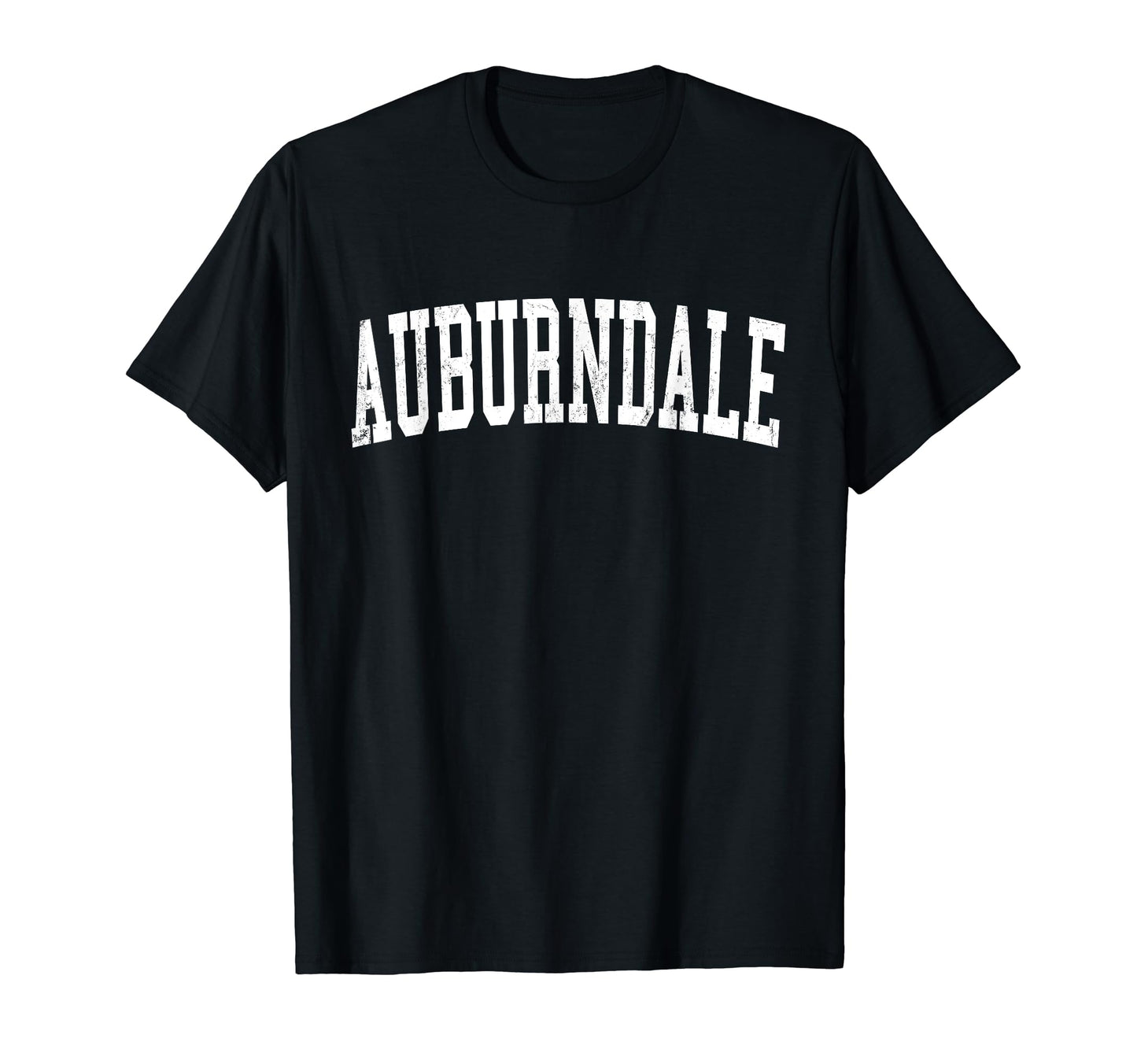 Auburndale Fl Distressed White Varsity T-Shirt - Unique Graphic for Adults - T-Shirt, Sweatshirt, Hoodie