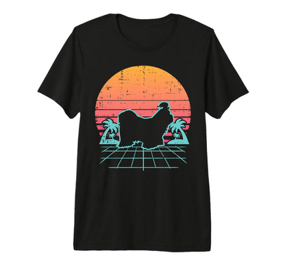 Shih Tzu Vaporwave Aesthetic Japanese T-Shirt - Custom Art Print Unisex - T-Shirt, Sweatshirt, Hoodie