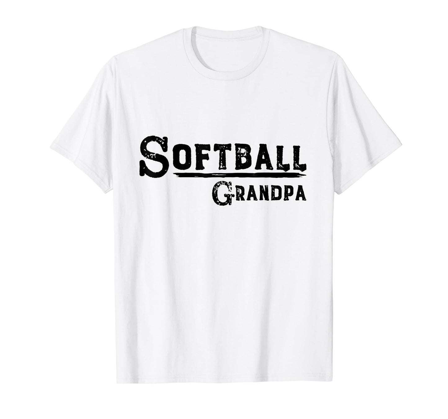 Softball Grandpa Softball Game T-Shirt - Minimalist Print Men Women - T-Shirt, Sweatshirt, Hoodie