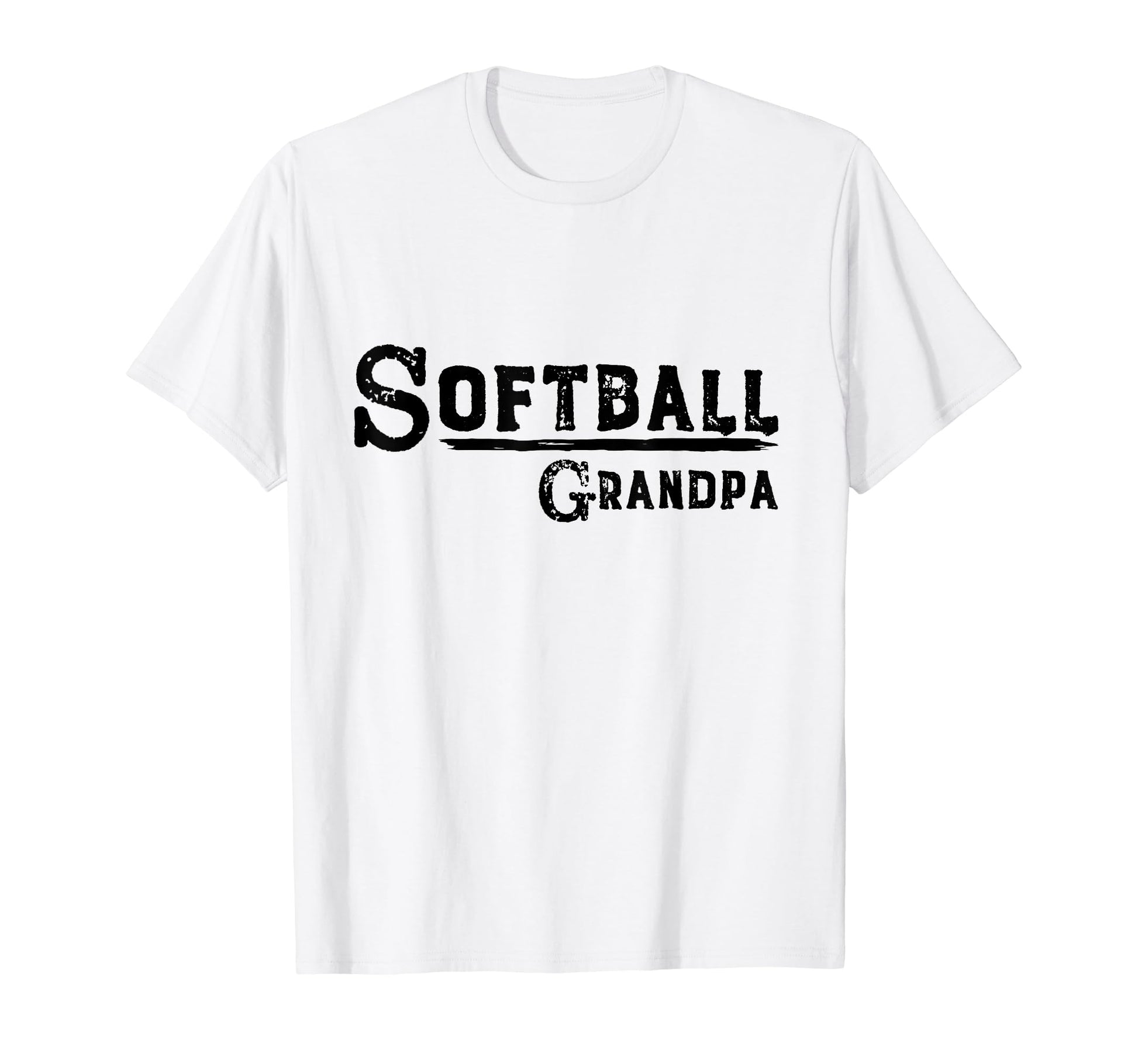 Softball Grandpa Softball Game T-Shirt - Minimalist Print Men Women - T-Shirt, Sweatshirt, Hoodie