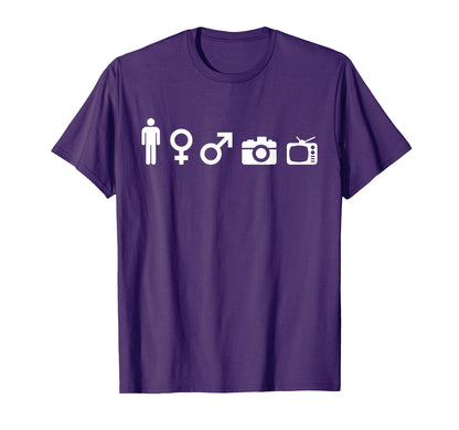 Trump Funny Cognitive Test Person T-Shirt - Minimalist Print for Adults - T-Shirt, Sweatshirt, Hoodie