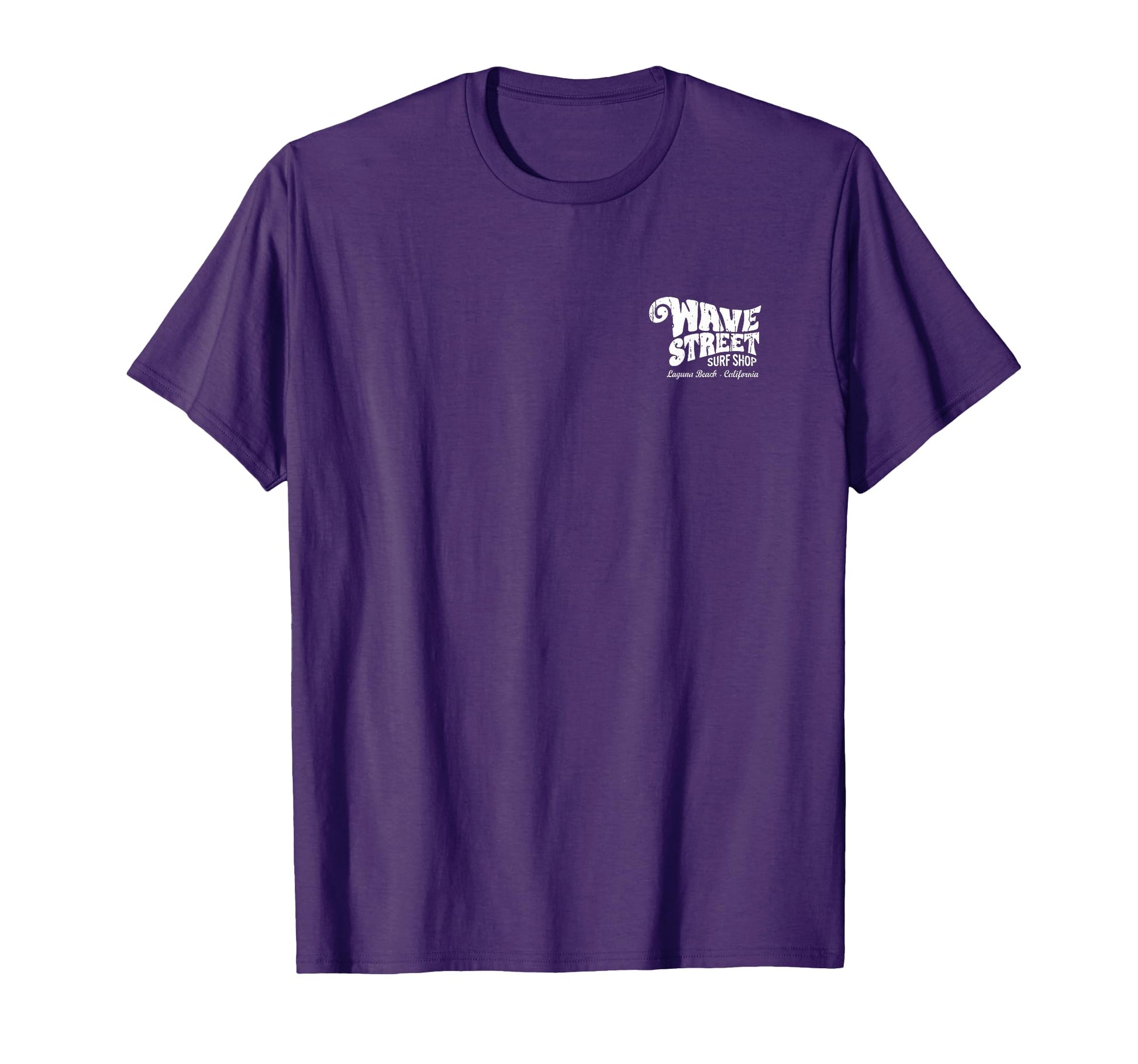Wave Street Surf Shop White T-Shirt - Fun Novelty Design for Adults - T-Shirt, Sweatshirt, Hoodie