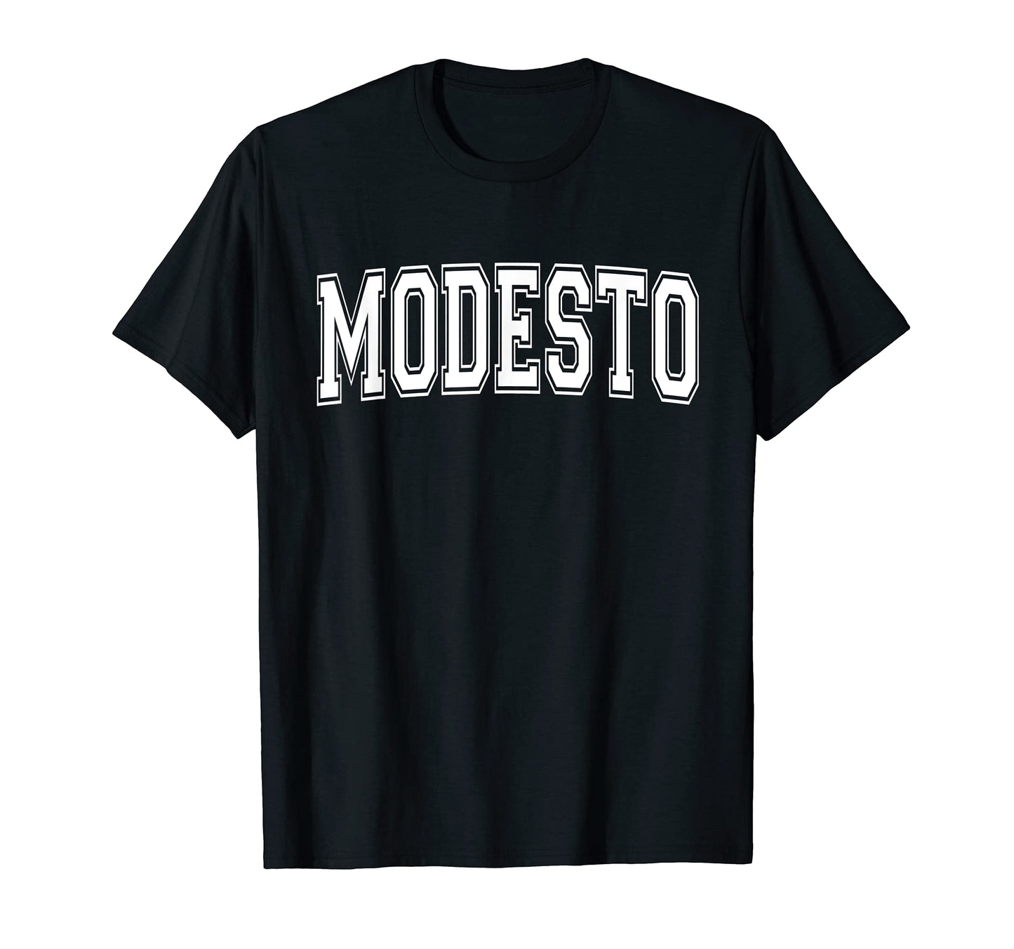 Modesto Ca California Usa Sports T-Shirt - Novelty Apparel for Adults - T-Shirt, Sweatshirt, Hoodie