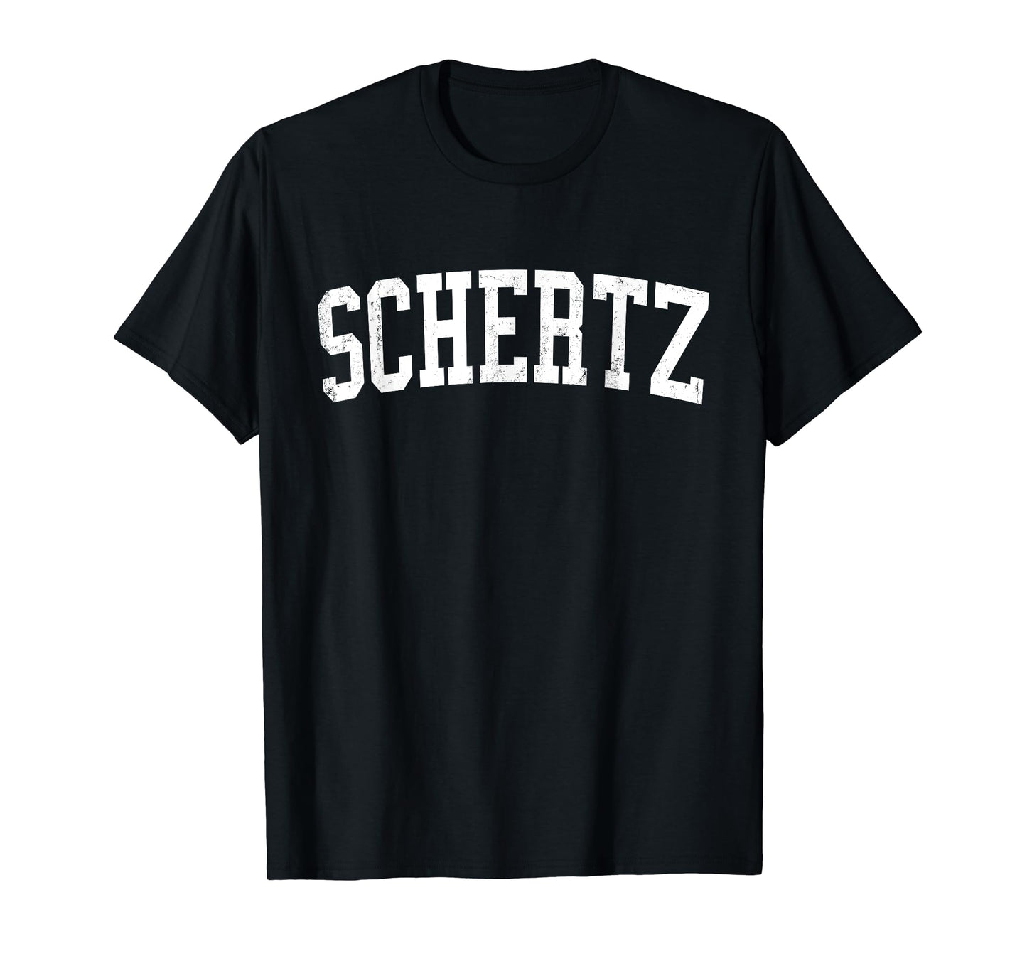 Schertz Tx Distressed White Varsity T-Shirt - Streetwear Style Men Women - T-Shirt, Sweatshirt, Hoodie
