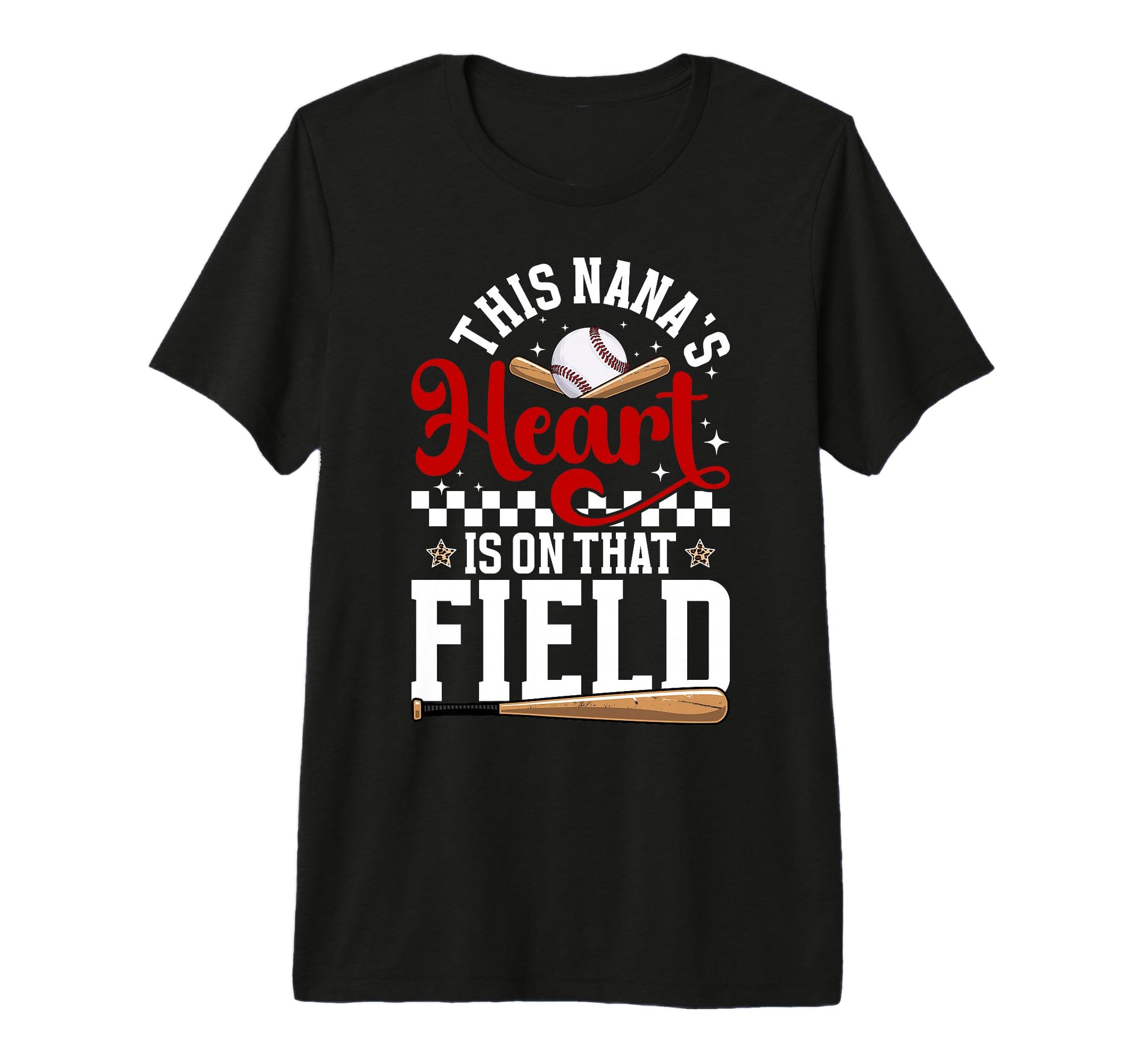 That Field Baseball Nana Baseball T-Shirt - Custom Art Print Men Women - T-Shirt, Sweatshirt, Hoodie