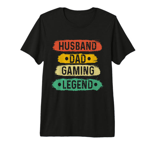 Gaming Dad Husband Legend Video Games T-Shirt - Streetwear Style Men Women - T-Shirt, Sweatshirt, Hoodie