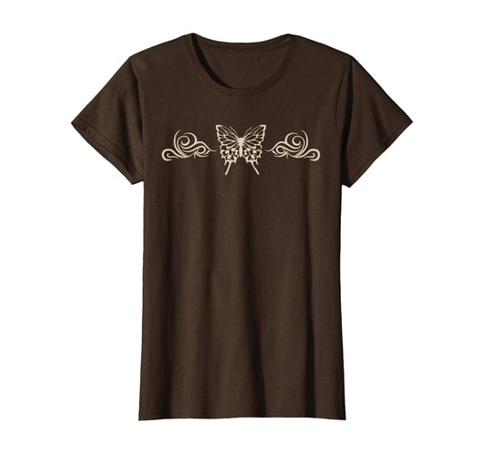 Y2K Aesthetic Fairy Wings Butterfly Alt T-Shirt - Novelty Apparel Unisex - T-Shirt, Sweatshirt, Hoodie