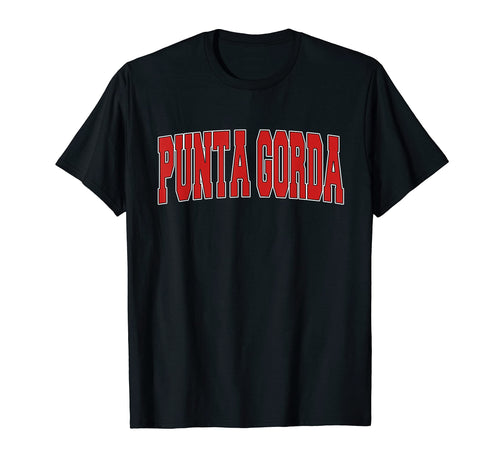 Punta Gorda Fl Florida Varsity Usa T-Shirt - Graphic Print for Adults - T-Shirt, Sweatshirt, Hoodie