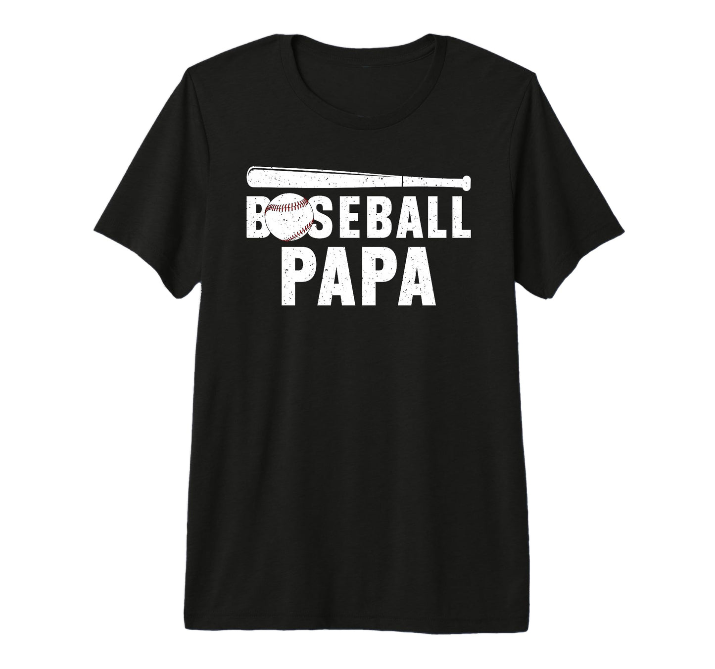 Mens Baseball Papa Proud Grandpa T-Shirt - Casual Everyday Wear for Adults - T-Shirt, Sweatshirt, Hoodie