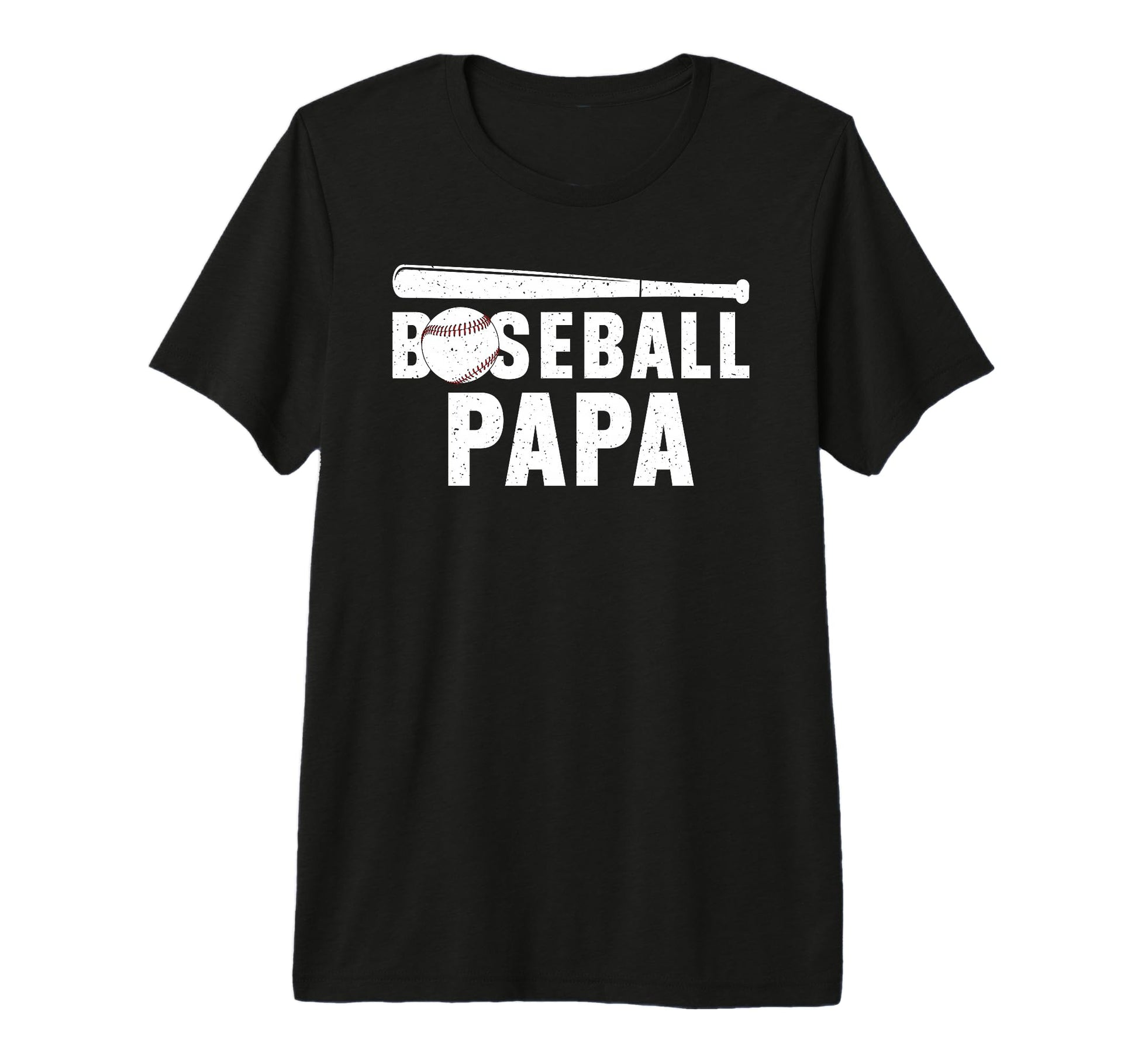 Mens Baseball Papa Proud Grandpa T-Shirt - Casual Everyday Wear for Adults - T-Shirt, Sweatshirt, Hoodie