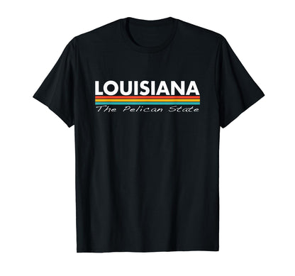 Louisiana Stripes T-Shirt - Fun Novelty Design Men Women - T-Shirt, Sweatshirt, Hoodie