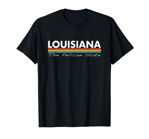 Louisiana Stripes T-Shirt - Fun Novelty Design Men Women - T-Shirt, Sweatshirt, Hoodie