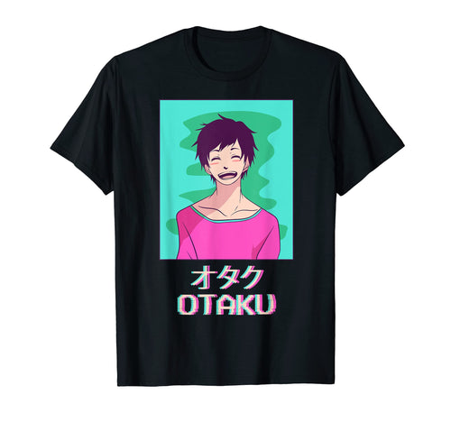 Otaku Anime Japanese Vaporwave T-Shirt - Casual Everyday Wear Men Women - T-Shirt, Sweatshirt, Hoodie