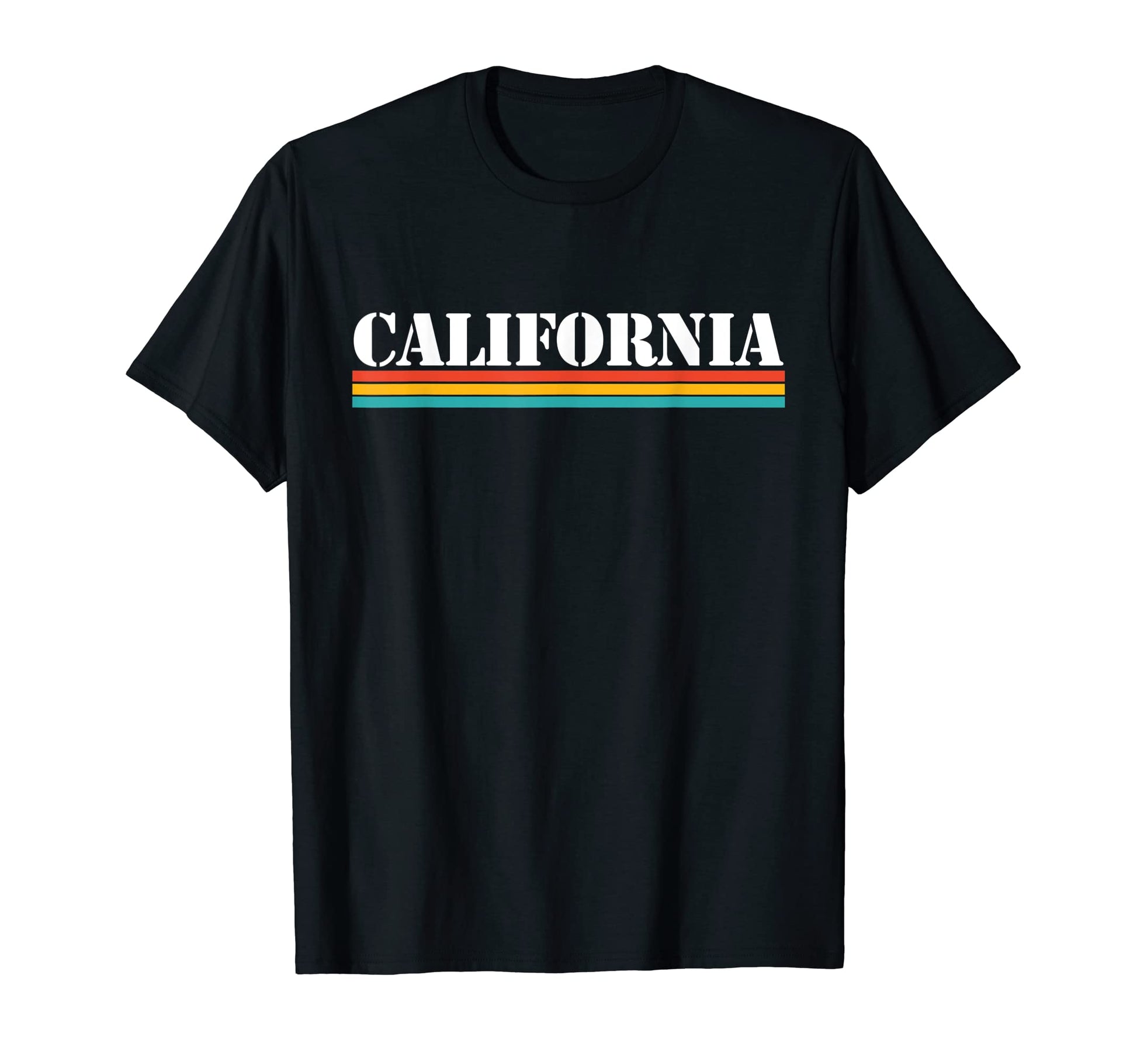 California Ca Stripes T-Shirt - Fun Novelty Design Unisex - T-Shirt, Sweatshirt, Hoodie
