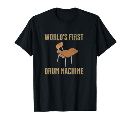 Worlds First Drum Machine Old T-Shirt - Casual Everyday Wear for Adults - T-Shirt, Sweatshirt, Hoodie