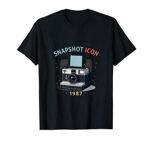 Instant Camera Photographer Photography T-Shirt - Graphic Print Men Women - T-Shirt, Sweatshirt, Hoodie
