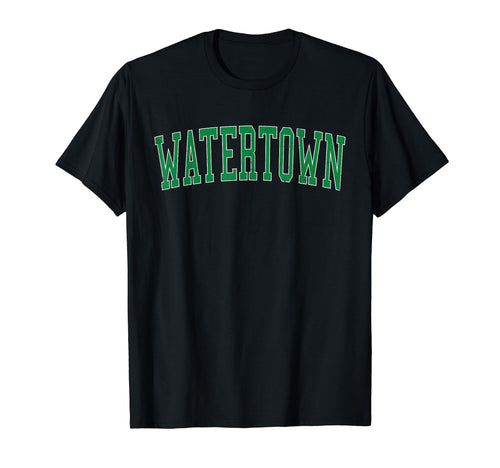 Watertown Sd Distressed Green Varsity T-Shirt - Unique Graphic Unisex - T-Shirt, Sweatshirt, Hoodie