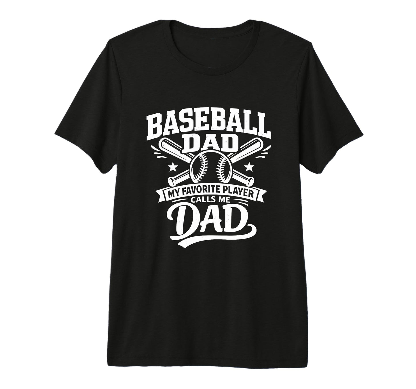 Baseball Dad Proud Baseball Father Dad T-Shirt - Novelty Apparel Men Women - T-Shirt, Sweatshirt, Hoodie