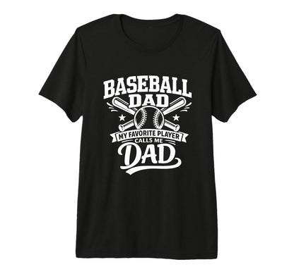 Baseball Dad Proud Baseball Father Dad T-Shirt - Novelty Apparel Men Women - T-Shirt, Sweatshirt, Hoodie