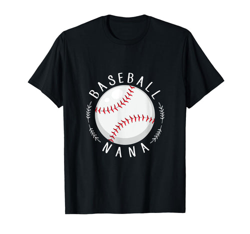 Baseball Nana Mothers Day T-Shirt - Custom Art Print for Adults - T-Shirt, Sweatshirt, Hoodie