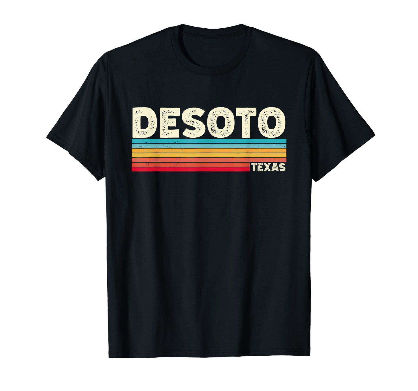 Native Desoto Texas Tx Stripes T-Shirt - Casual Everyday Wear Men Women - T-Shirt, Sweatshirt, Hoodie