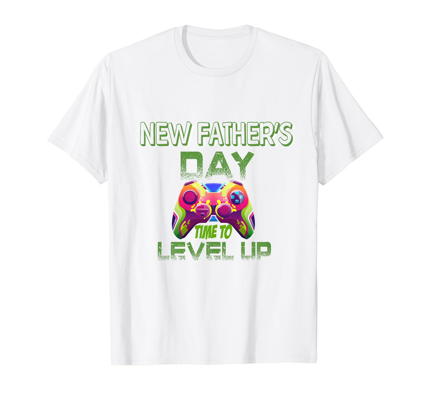 Level Up Fathers Day Video Gamer Dad T-Shirt - Unique Graphic for Adults - T-Shirt, Sweatshirt, Hoodie