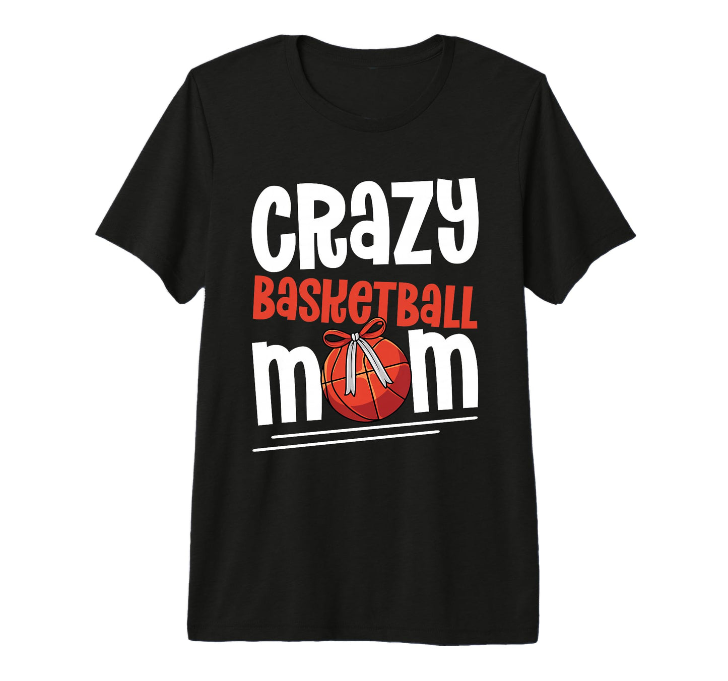 Game Day Basketball Mom Tri Blend T-Shirt - Custom Art Print Men Women - T-Shirt, Sweatshirt, Hoodie