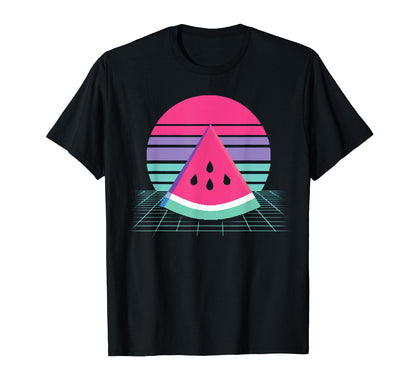 Watermelon Kawaii Vaporwave Aesthetic T-Shirt - Trendy Graphic for Adults - T-Shirt, Sweatshirt, Hoodie