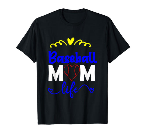 Baseball Mom Funny Familly Baseball T-Shirt - Minimalist Print for Adults - T-Shirt, Sweatshirt, Hoodie