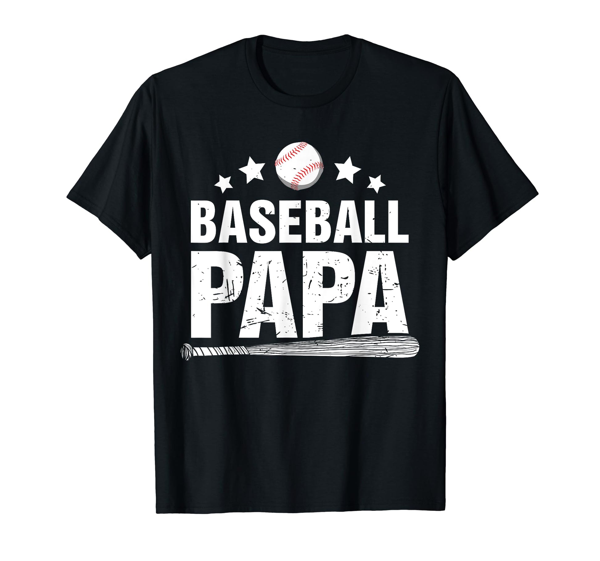 Baseball Papa Sports Parent Baseball T-Shirt - Minimalist Print for Adults - T-Shirt, Sweatshirt, Hoodie