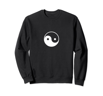 Yin Yang Symbol Peace Love Compassion Sweatshirt - Trendy Graphic Men Women - T-Shirt, Sweatshirt, Hoodie