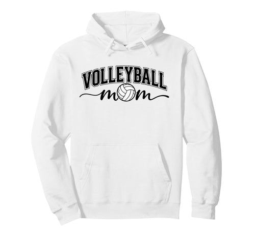 Volleyball Mother Fan High School Hoodie - Trendy Graphic Men Women - T-Shirt, Sweatshirt, Hoodie