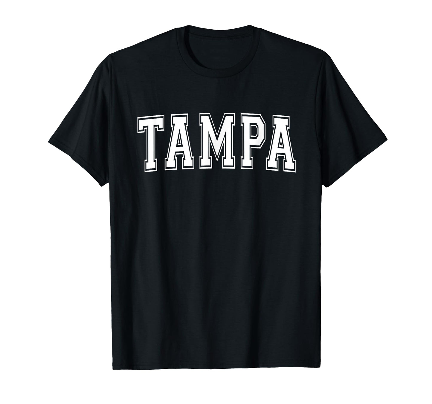 Tampa Fl Florida Usa Sports Varsity T-Shirt - Aesthetic Graphic Unisex - T-Shirt, Sweatshirt, Hoodie