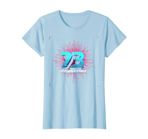 73 Game Changer Birthday Gift Blue Small T-Shirt - Aesthetic Graphic Unisex - T-Shirt, Sweatshirt, Hoodie