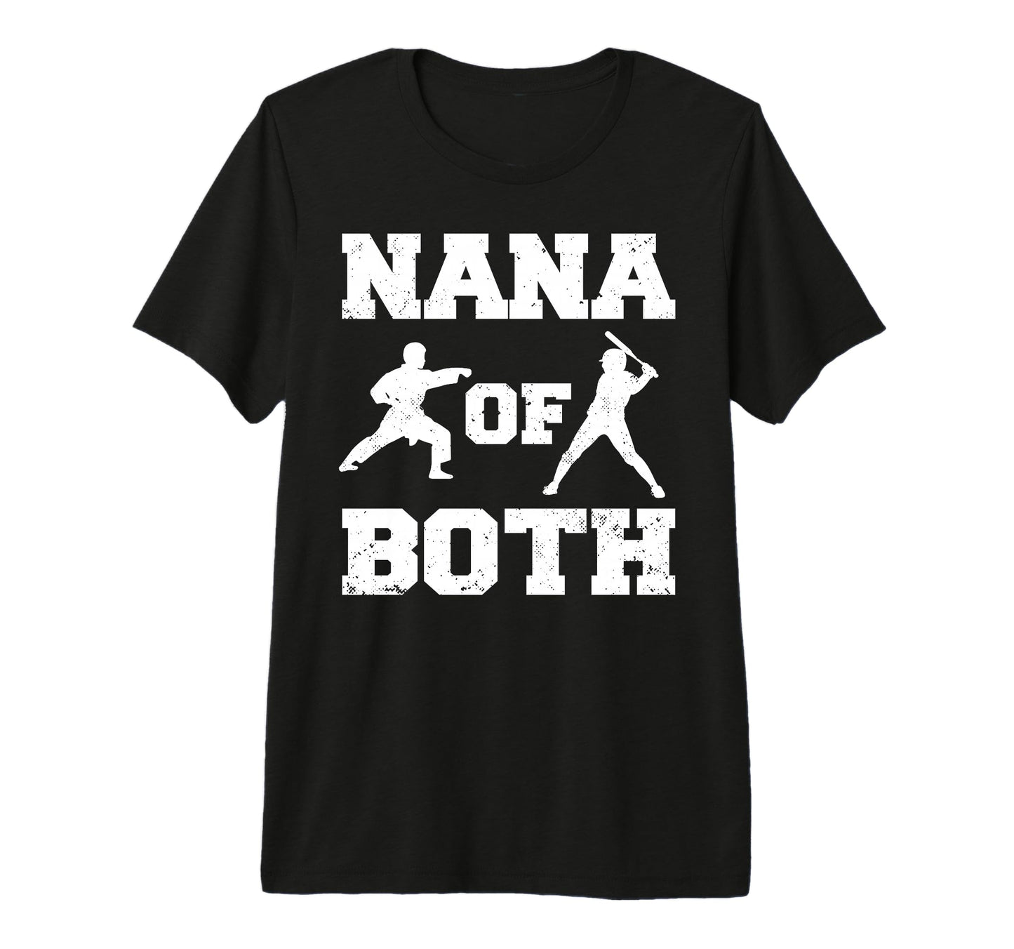 Nana Both Funny Baseball And Karate T-Shirt - Unique Graphic Men Women - T-Shirt, Sweatshirt, Hoodie