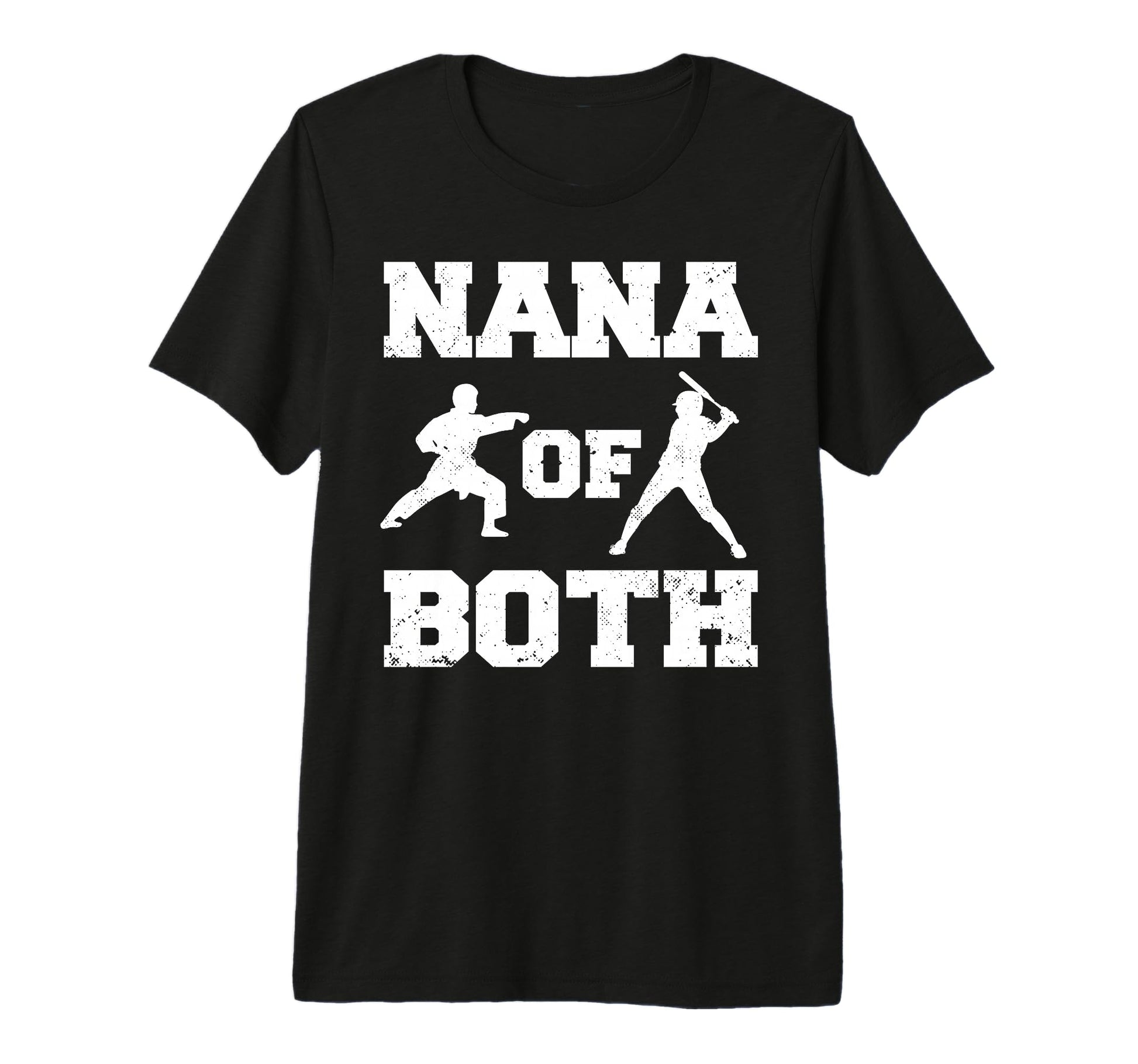 Nana Both Funny Baseball And Karate T-Shirt - Unique Graphic Men Women - T-Shirt, Sweatshirt, Hoodie
