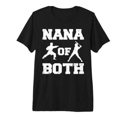Nana Both Funny Baseball And Karate T-Shirt - Unique Graphic Men Women - T-Shirt, Sweatshirt, Hoodie
