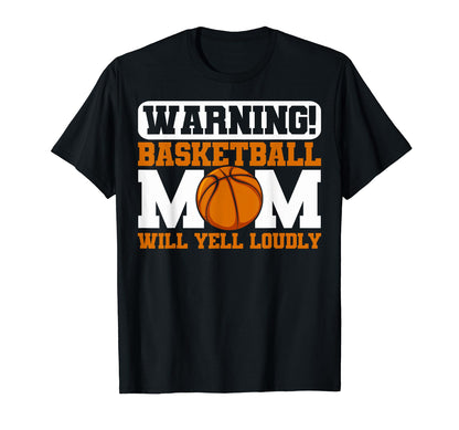 Basketball Game Day Warning T-Shirt - Casual Everyday Wear for Adults - T-Shirt, Sweatshirt, Hoodie