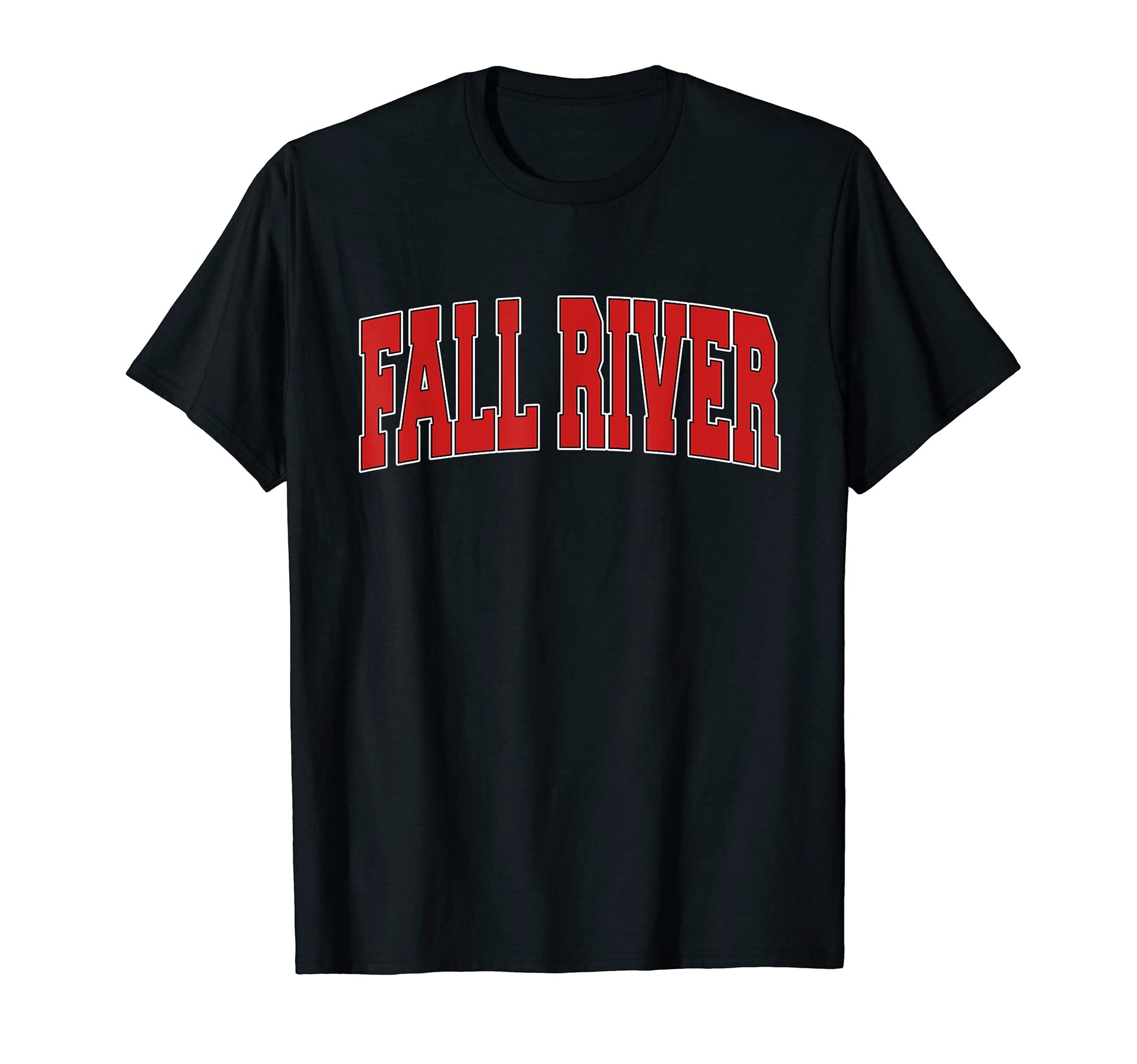 Fall River Ma Massachusetts Varsity T-Shirt - Custom Art Print Men Women - T-Shirt, Sweatshirt, Hoodie